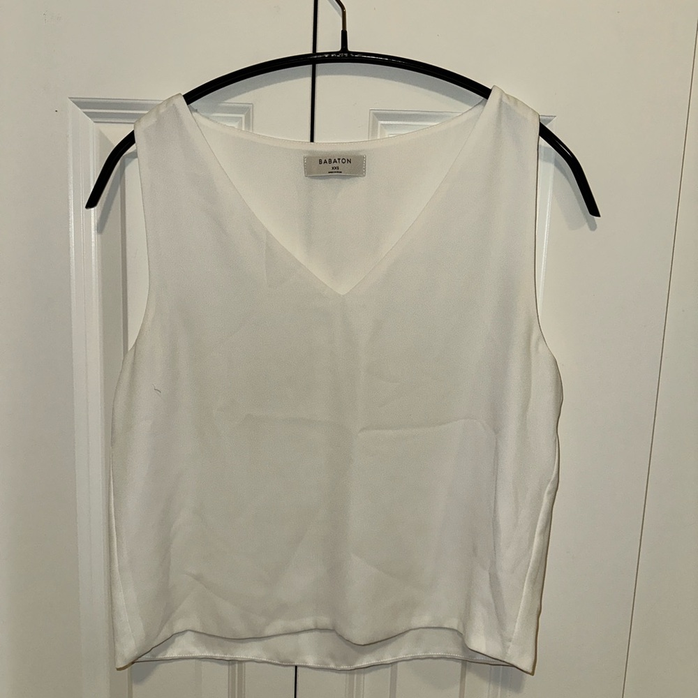 Babaton Murphy blouse in white